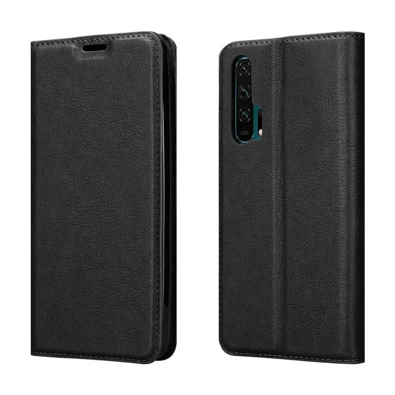Cadorabo Hülle kompatibel mit Honor 20 PRO Schutzhülle mit Magnetverschluss, Standfunktion und Kartenfach
