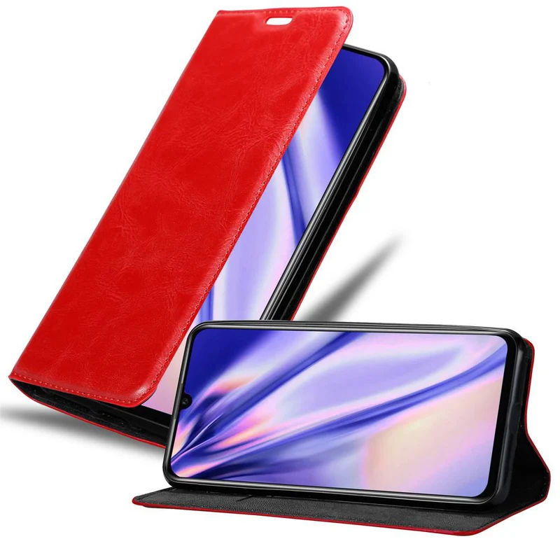 Cadorabo Hülle kompatibel mit Honor 10i / 20i / 20 LITE / Huawei Enjoy 9S Schutzhülle mit Magnetverschluss, Standfunktion und Kartenfach