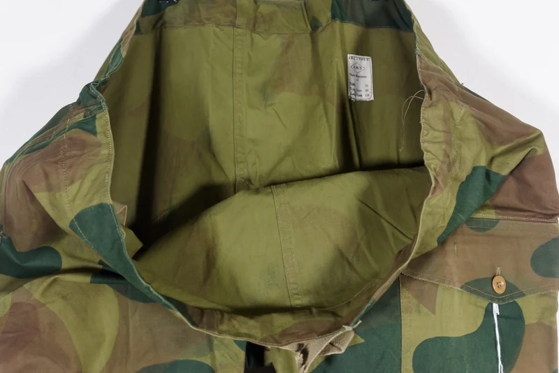 Belgische Armee 50er Windbreaker-Überhose „Mond und Bälle“