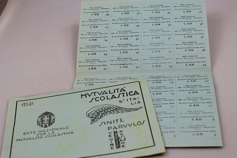 Karte des National Educational Mutuality Board 1932/33
