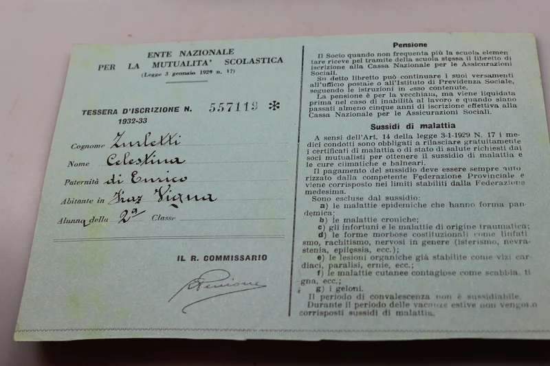 Karte des National Educational Mutuality Board 1932/33