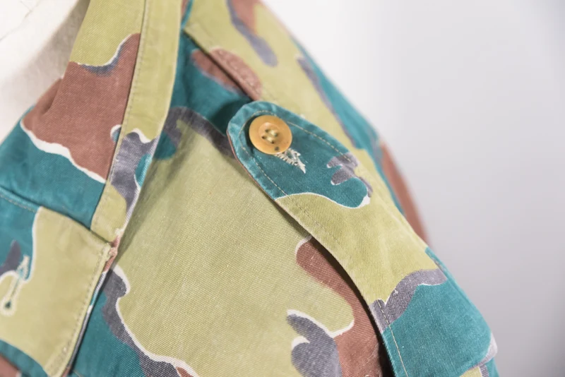 Belgische „Denison Smoke“-Camouflagejacke aus den 50er Jahren