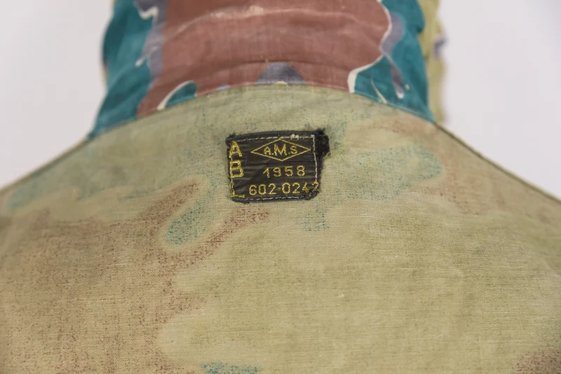 Belgische „Denison Smoke“-Camouflagejacke aus den 50er Jahren
