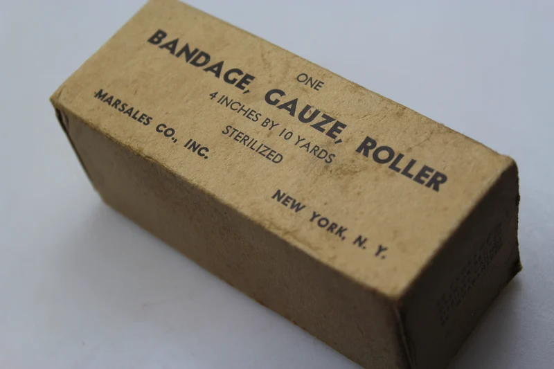 Verband, Mull, Rolle US Army 2. WK