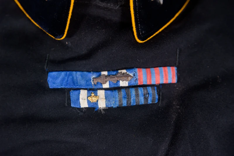 M.34 schwarz komplettes Set für REI WW2 Artillerieoffizier