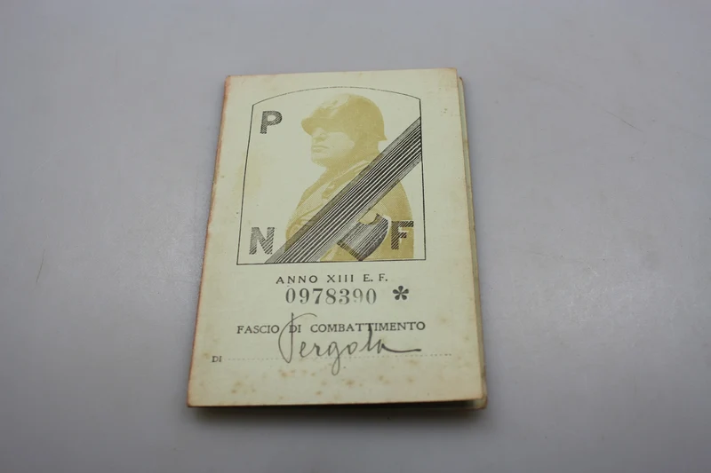 PNF Jahr XIII° EF-Mitgliedskarte