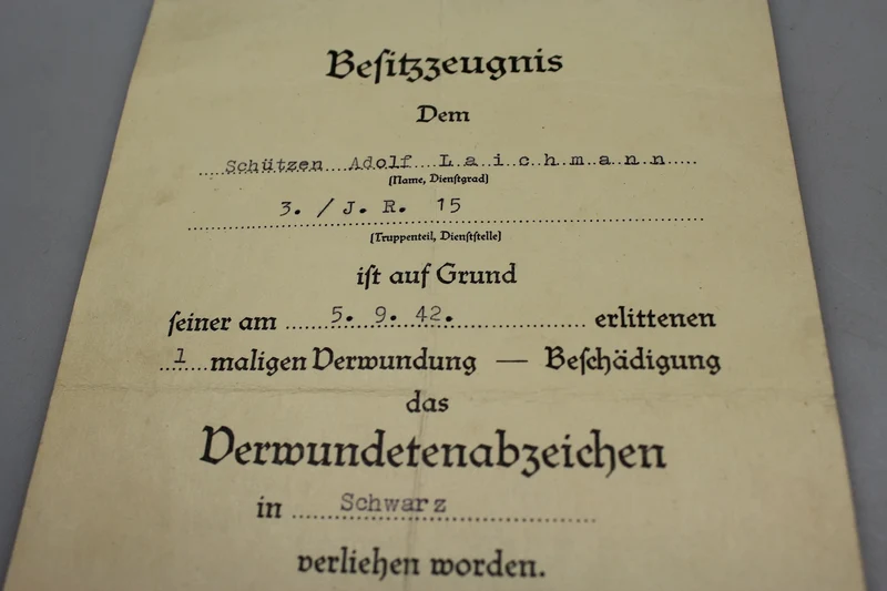 Zertifiziert für Wunden dritter Klasse