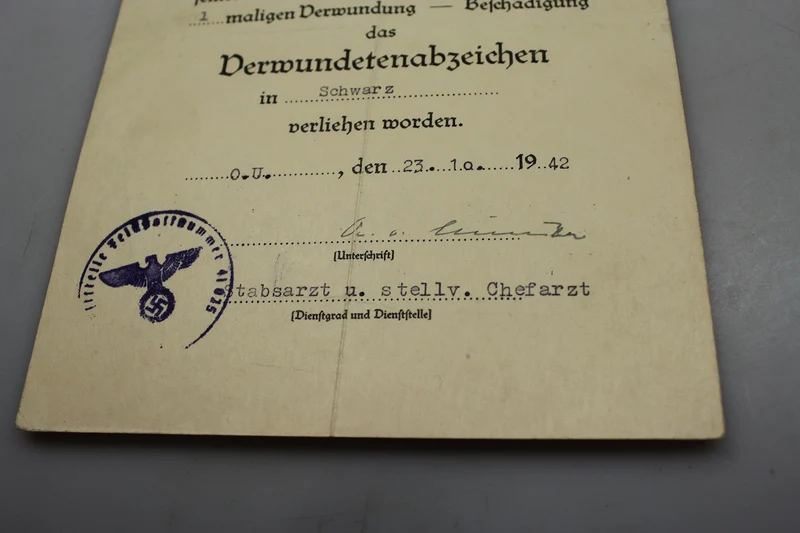 Zertifiziert für Wunden dritter Klasse