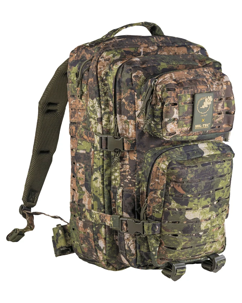 Mil-Tec US ASSAULT PACK LG LASER CUT 36L