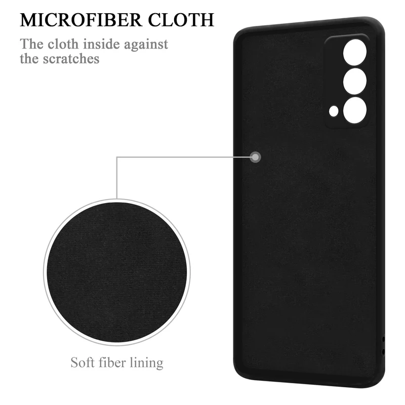 Cadorabo Hülle kompatibel mit Realme GT Master Schutzhülle aus flexiblem TPU Silikon mit Ring