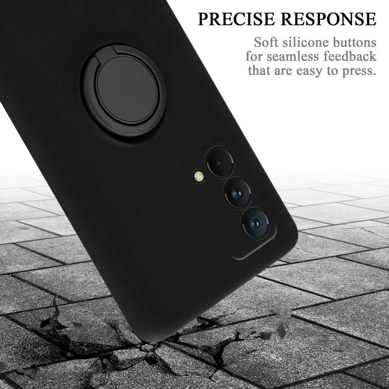 Cadorabo Hülle kompatibel mit Realme GT Master Schutzhülle aus flexiblem TPU Silikon mit Ring