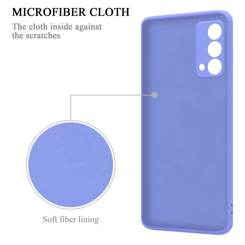 Cadorabo Hülle kompatibel mit Realme GT Master Schutzhülle aus flexiblem TPU Silikon mit Ring