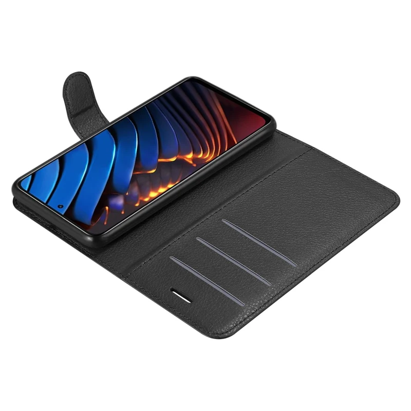 Cadorabo Hülle kompatibel mit Xiaomi POCO X3 GT Schutzhülle mit Magnetverschluss, Standfunktion und Kartenfach