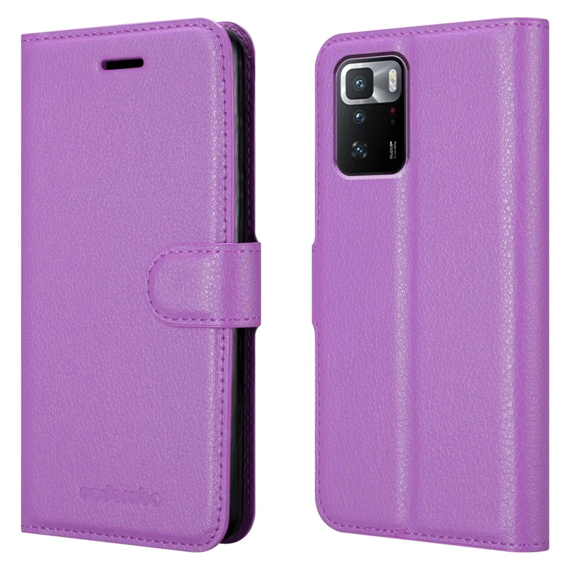Cadorabo Hülle kompatibel mit Xiaomi POCO X3 GT Schutzhülle mit Magnetverschluss, Standfunktion und Kartenfach