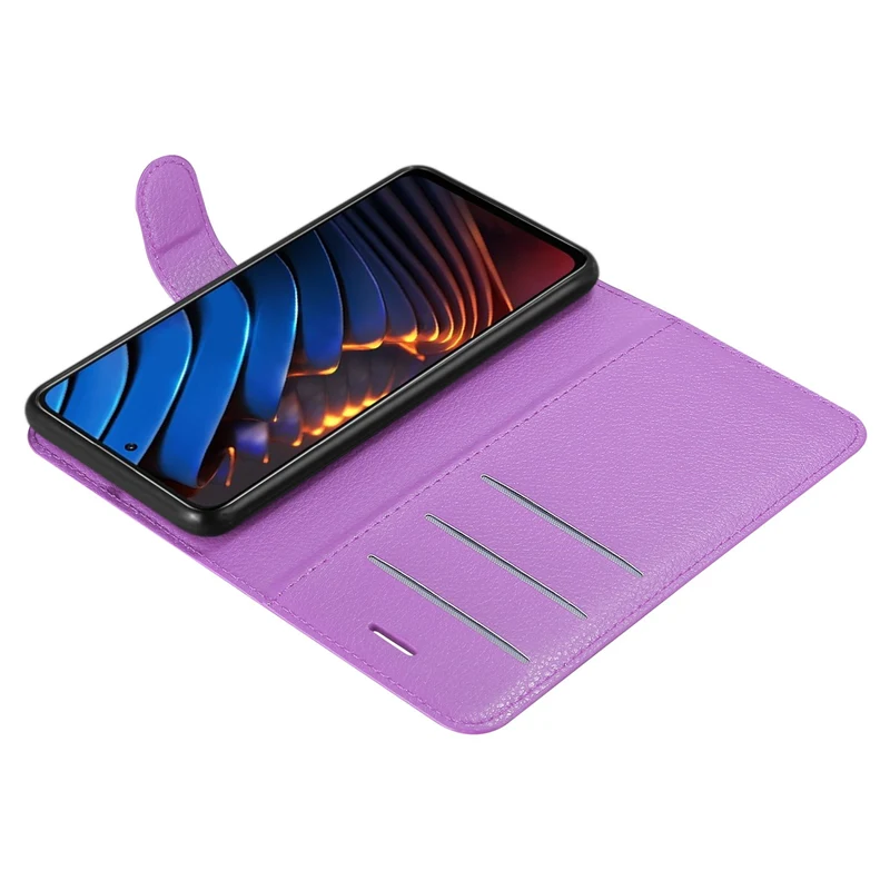 Cadorabo Hülle kompatibel mit Xiaomi POCO X3 GT Schutzhülle mit Magnetverschluss, Standfunktion und Kartenfach