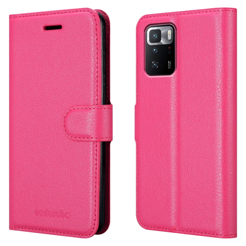 Cadorabo Hülle kompatibel mit Xiaomi POCO X3 GT Schutzhülle mit Magnetverschluss, Standfunktion und Kartenfach