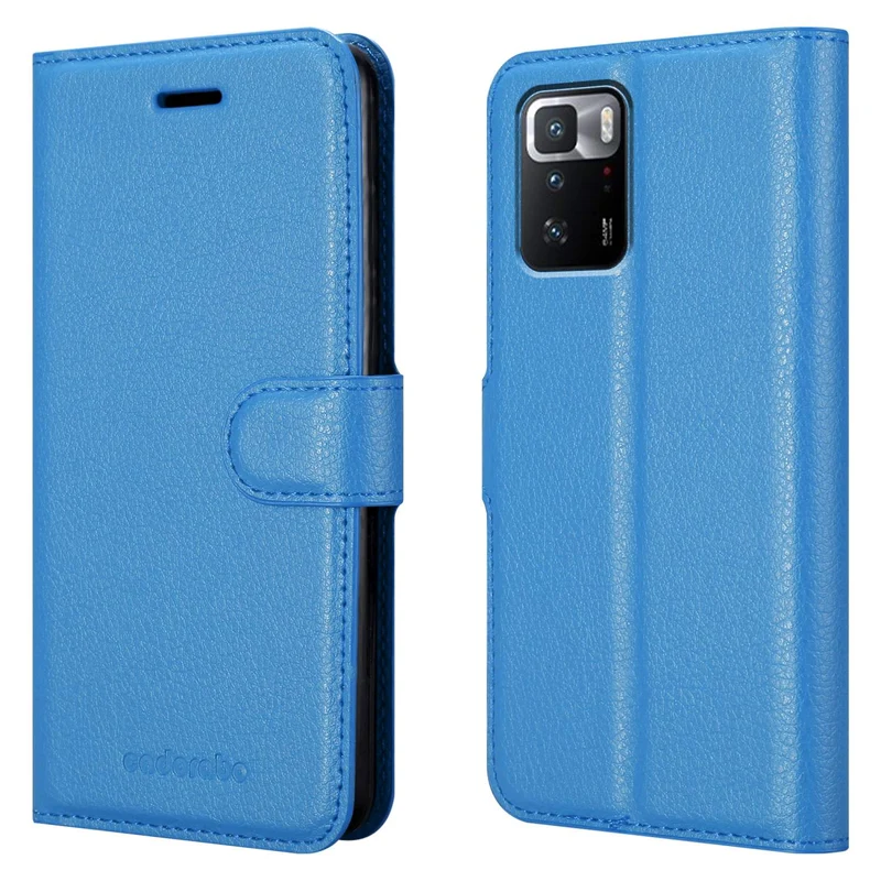 Cadorabo Hülle kompatibel mit Xiaomi POCO X3 GT Schutzhülle mit Magnetverschluss, Standfunktion und Kartenfach