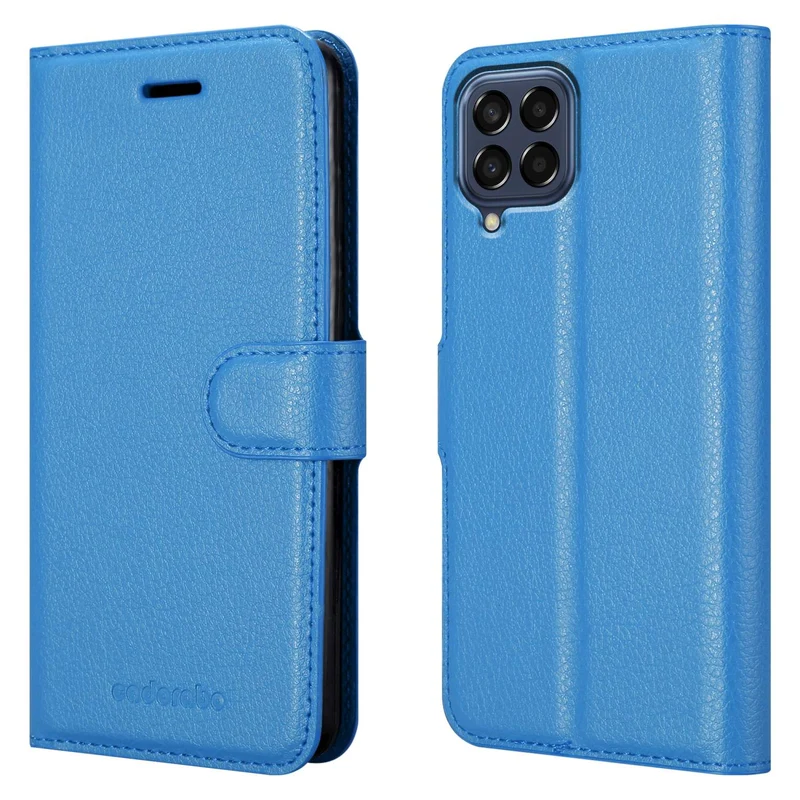Cadorabo Hülle kompatibel mit Samsung Galaxy M33 5G Schutzhülle mit Magnetverschluss, Standfunktion und Kartenfach