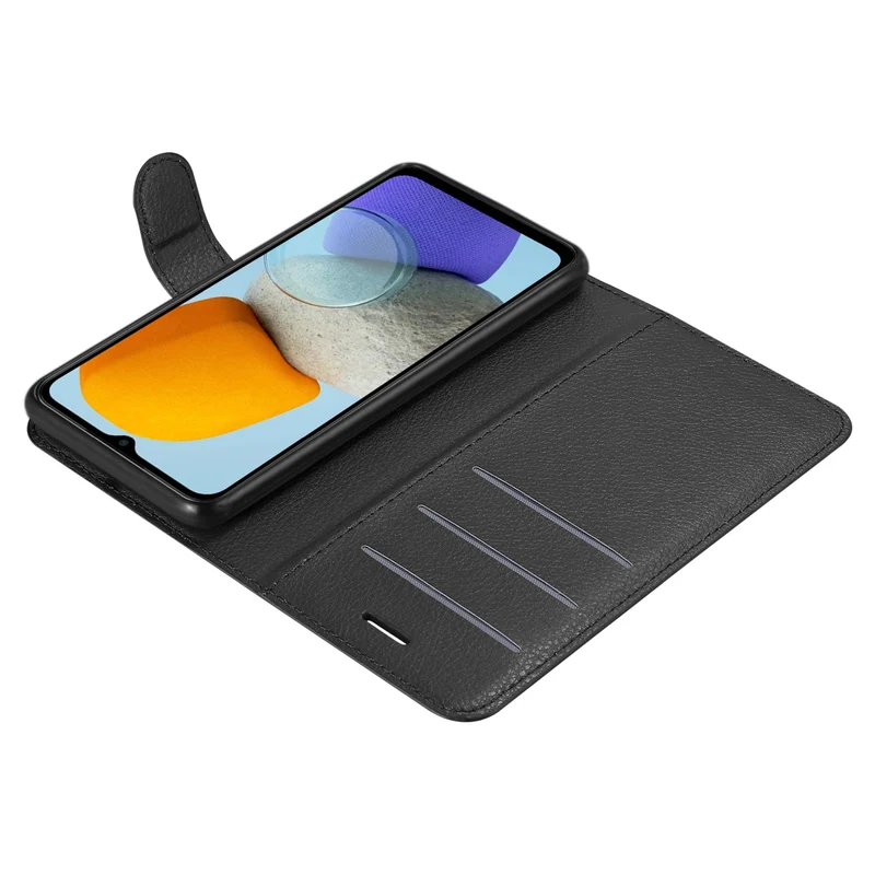 Cadorabo Hülle kompatibel mit Samsung Galaxy M23 5G Schutzhülle mit Magnetverschluss, Standfunktion und Kartenfach