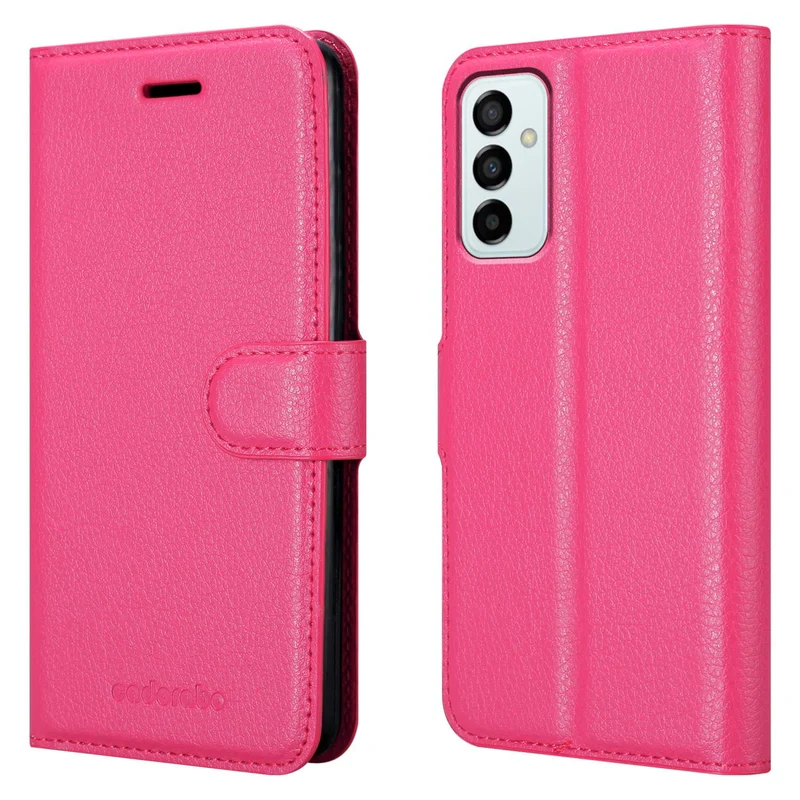 Cadorabo Hülle kompatibel mit Samsung Galaxy M23 5G Schutzhülle mit Magnetverschluss, Standfunktion und Kartenfach