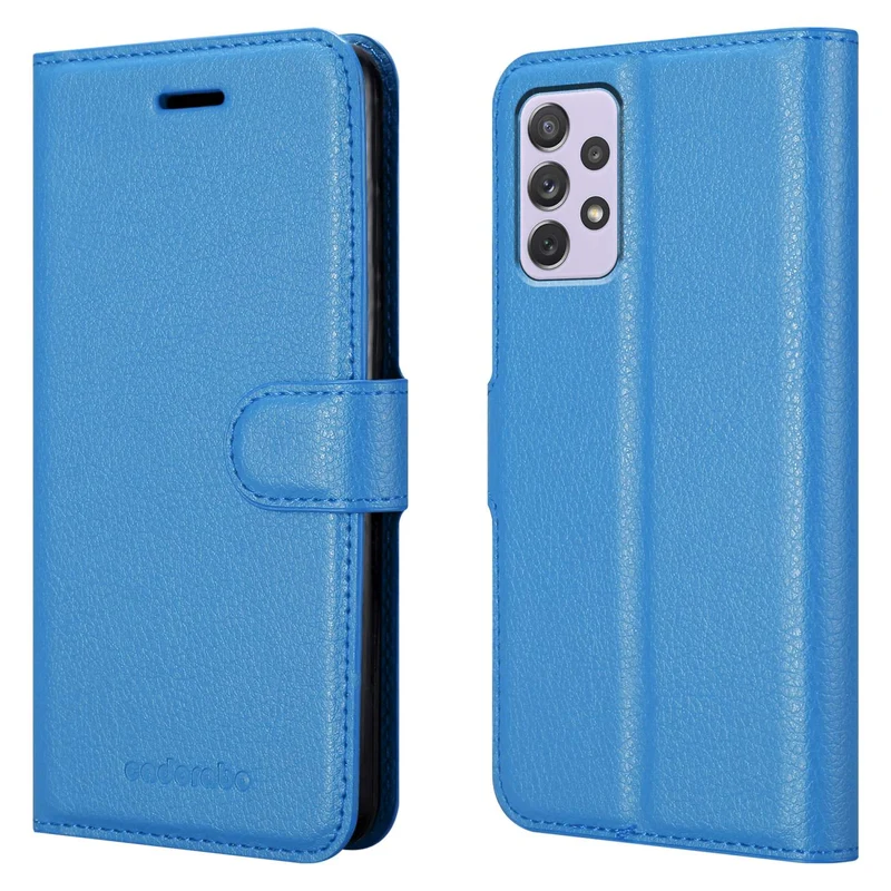 Cadorabo Hülle kompatibel mit Samsung Galaxy A73 5G Schutzhülle mit Magnetverschluss, Standfunktion und Kartenfach