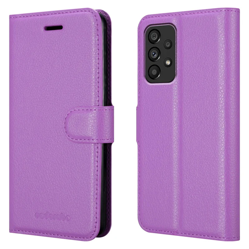 Cadorabo Hülle kompatibel mit Samsung Galaxy A53 5G Schutzhülle mit Magnetverschluss, Standfunktion und Kartenfach