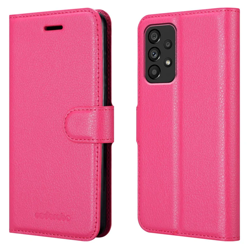 Cadorabo Hülle kompatibel mit Samsung Galaxy A53 5G Schutzhülle mit Magnetverschluss, Standfunktion und Kartenfach