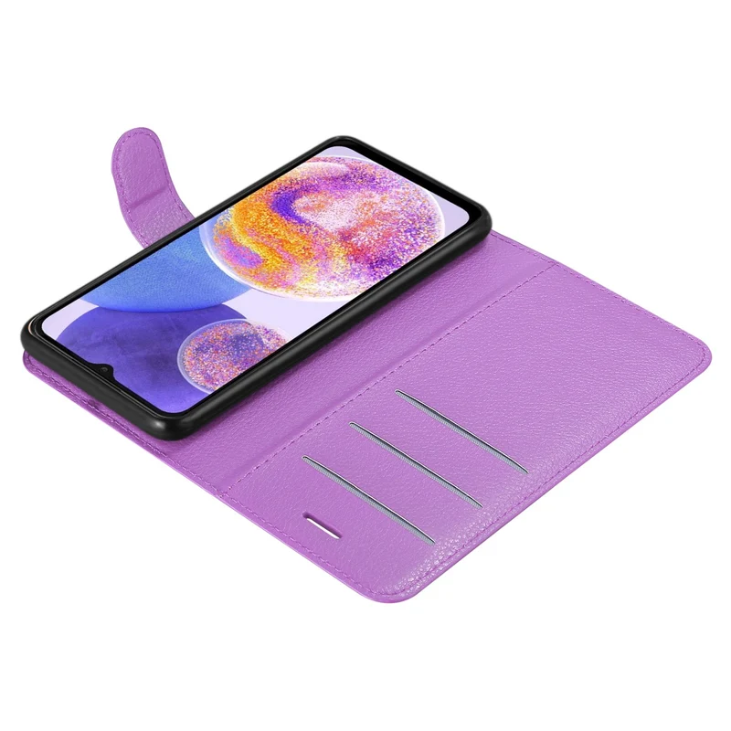 Cadorabo Hülle kompatibel mit Samsung Galaxy A23 4G Schutzhülle mit Magnetverschluss, Standfunktion und Kartenfach