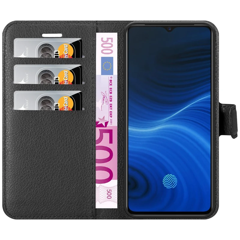 Cadorabo Hülle kompatibel mit Realme X2 PRO / Oppo Reno Ace Schutzhülle mit Magnetverschluss, Standfunktion und Kartenfach