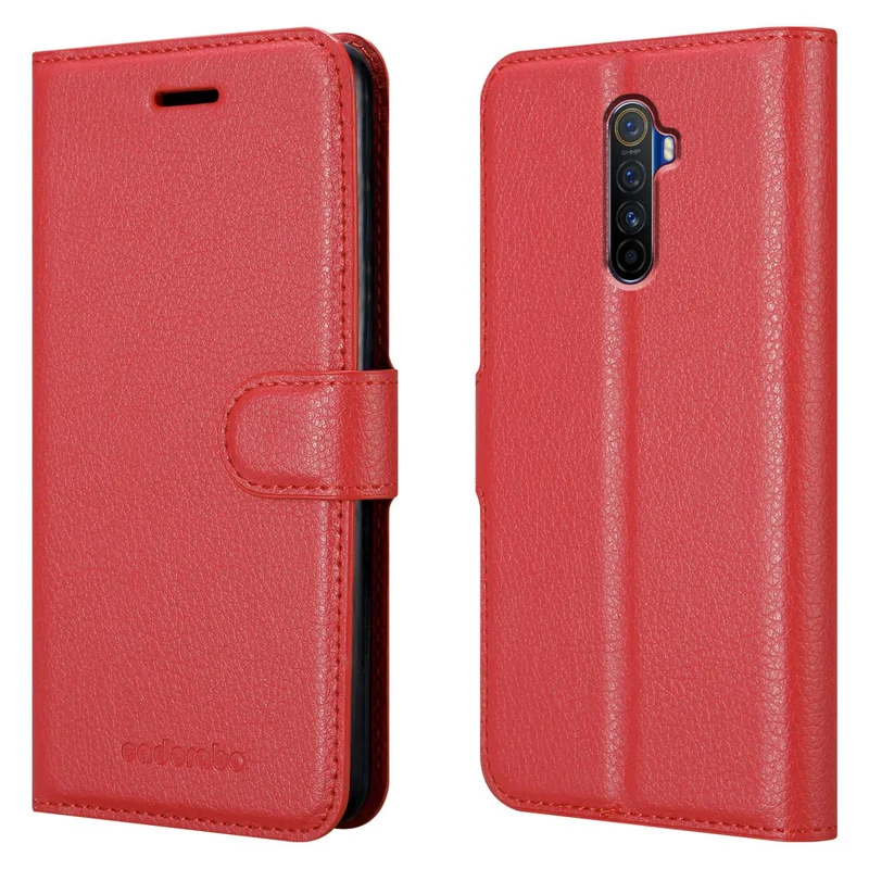 Cadorabo Hülle kompatibel mit Realme X2 PRO / Oppo Reno Ace Schutzhülle mit Magnetverschluss, Standfunktion und Kartenfach