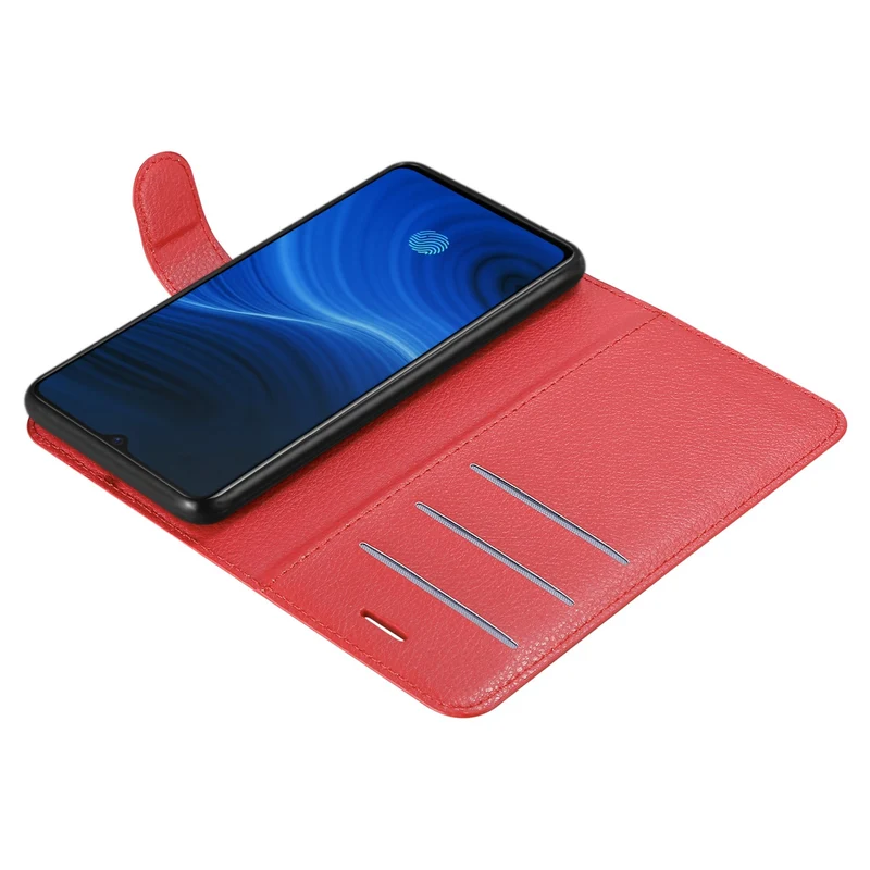 Cadorabo Hülle kompatibel mit Realme X2 PRO / Oppo Reno Ace Schutzhülle mit Magnetverschluss, Standfunktion und Kartenfach