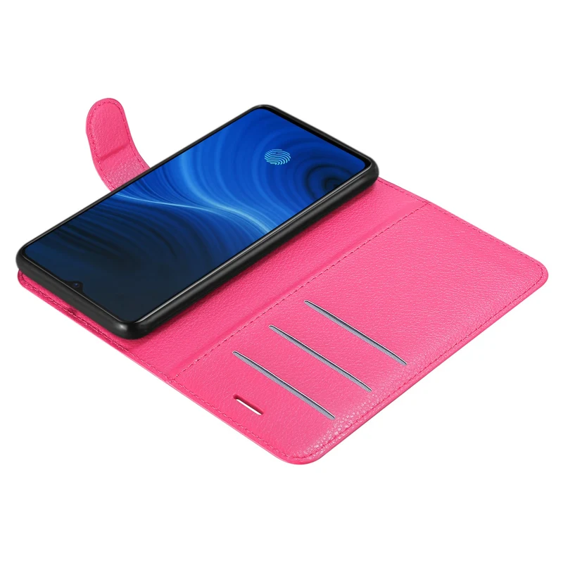 Cadorabo Hülle kompatibel mit Realme X2 PRO / Oppo Reno Ace Schutzhülle mit Magnetverschluss, Standfunktion und Kartenfach