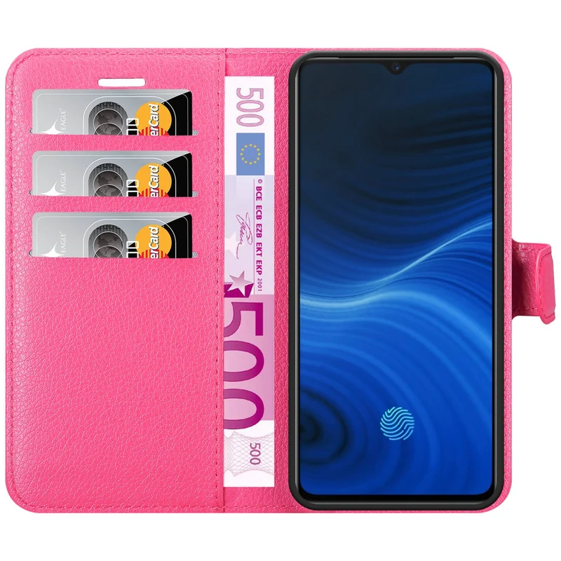 Cadorabo Hülle kompatibel mit Realme X2 PRO / Oppo Reno Ace Schutzhülle mit Magnetverschluss, Standfunktion und Kartenfach