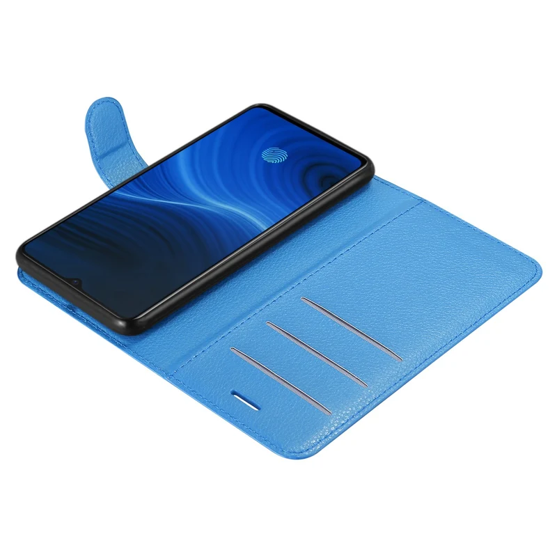 Cadorabo Hülle kompatibel mit Realme X2 PRO / Oppo Reno Ace Schutzhülle mit Magnetverschluss, Standfunktion und Kartenfach