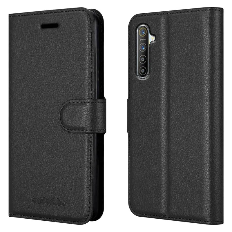 Cadorabo Hülle kompatibel mit Realme X2 / XT / Oppo K5 Schutzhülle mit Magnetverschluss, Standfunktion und Kartenfach