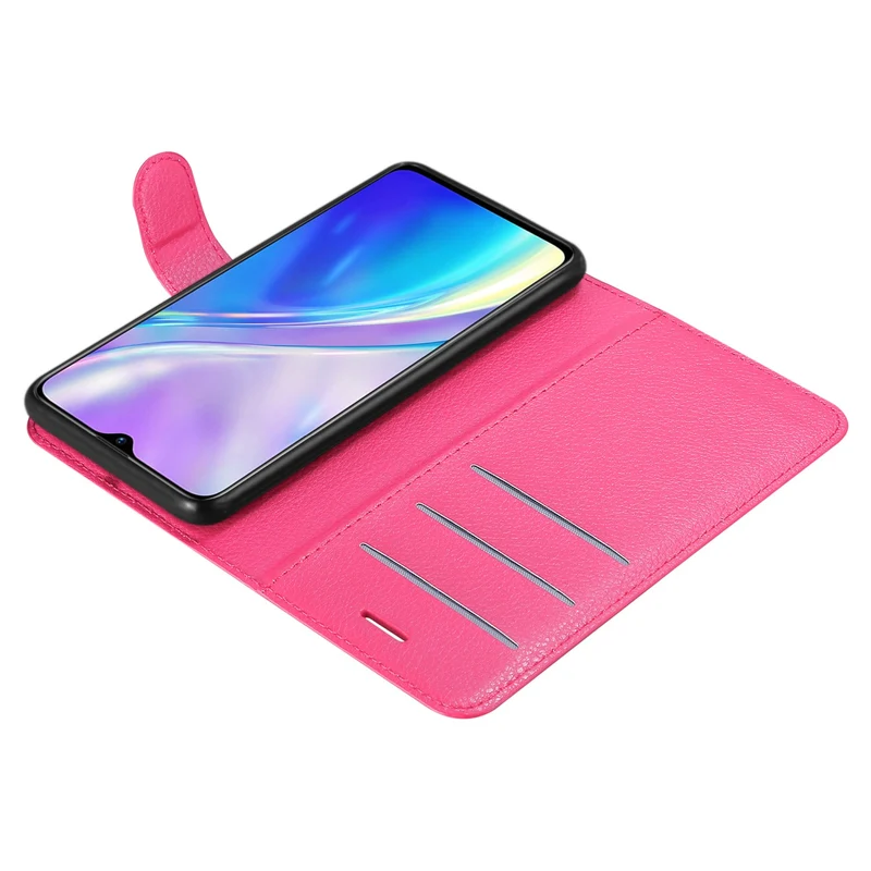 Cadorabo Hülle kompatibel mit Realme X2 / XT / Oppo K5 Schutzhülle mit Magnetverschluss, Standfunktion und Kartenfach