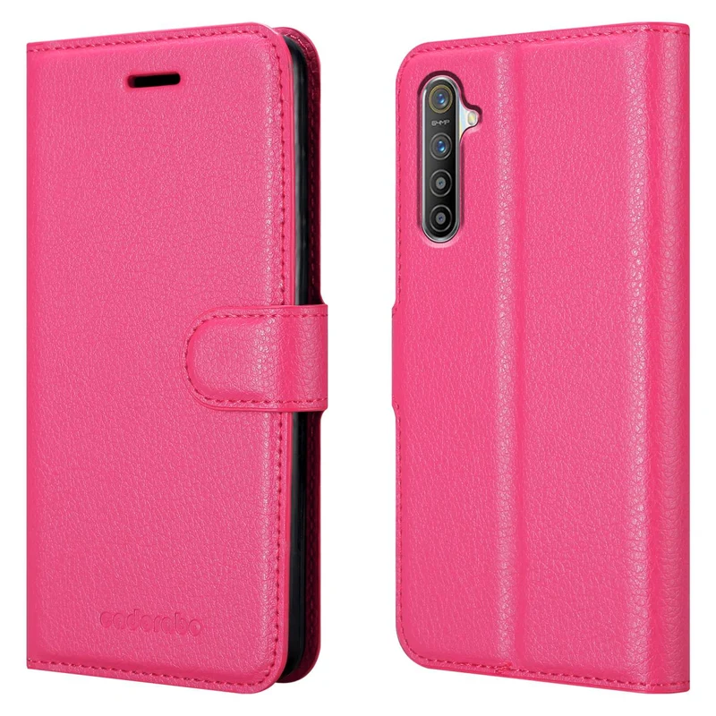 Cadorabo Hülle kompatibel mit Realme X2 / XT / Oppo K5 Schutzhülle mit Magnetverschluss, Standfunktion und Kartenfach