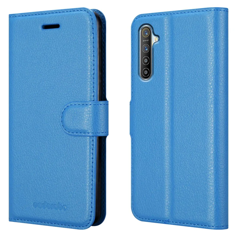 Cadorabo Hülle kompatibel mit Realme X2 / XT / Oppo K5 Schutzhülle mit Magnetverschluss, Standfunktion und Kartenfach