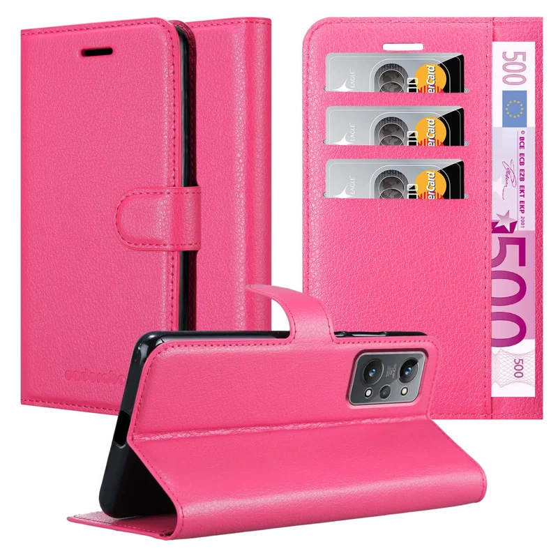Cadorabo Hülle kompatibel mit Realme GT 2 / GT Neo 2 Schutzhülle mit Magnetverschluss, Standfunktion und Kartenfach