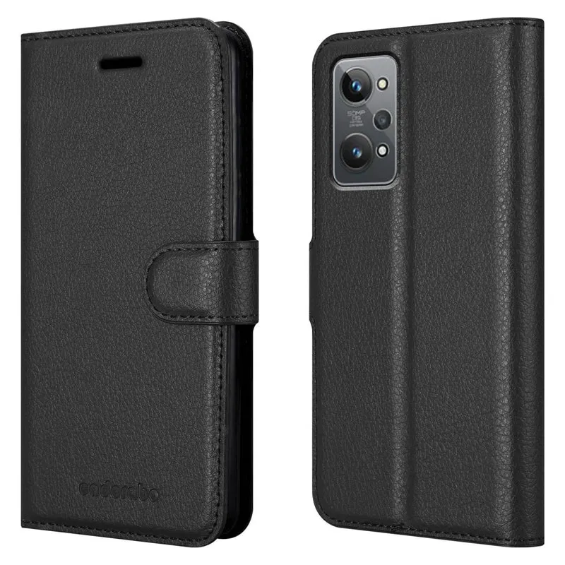 Cadorabo Hülle kompatibel mit Realme GT 2 / GT Neo 2 Schutzhülle mit Magnetverschluss, Standfunktion und Kartenfach