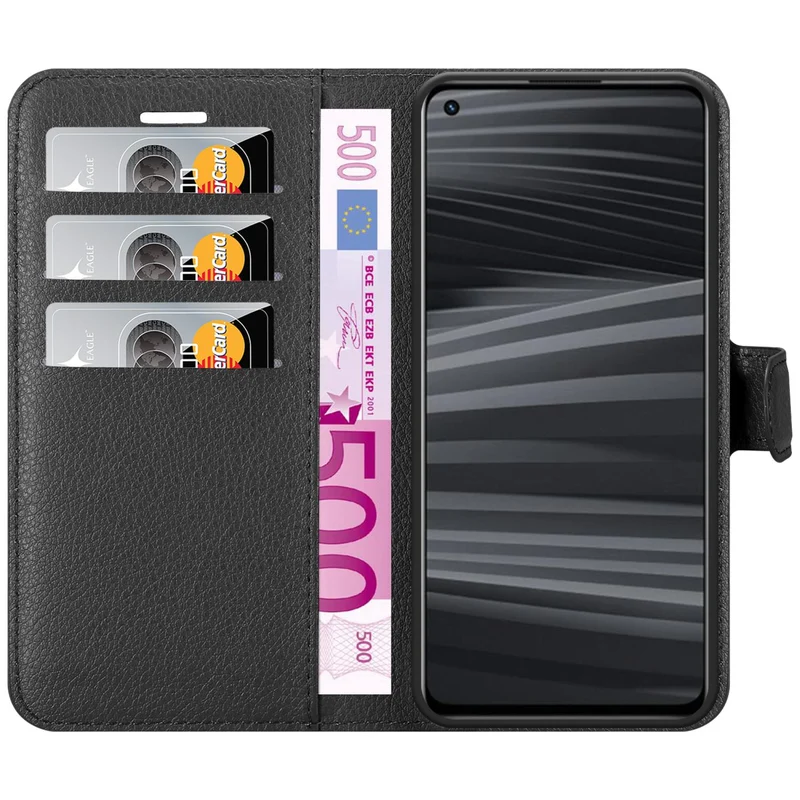 Cadorabo Hülle kompatibel mit Realme GT 2 / GT Neo 2 Schutzhülle mit Magnetverschluss, Standfunktion und Kartenfach