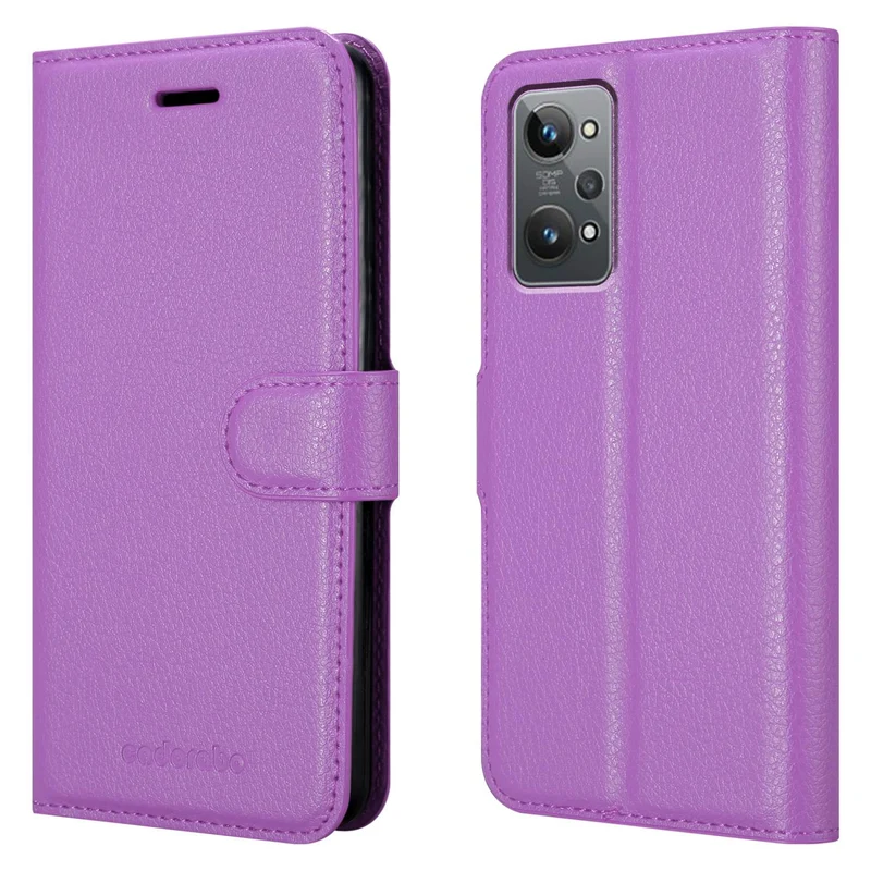Cadorabo Hülle kompatibel mit Realme GT 2 / GT Neo 2 Schutzhülle mit Magnetverschluss, Standfunktion und Kartenfach
