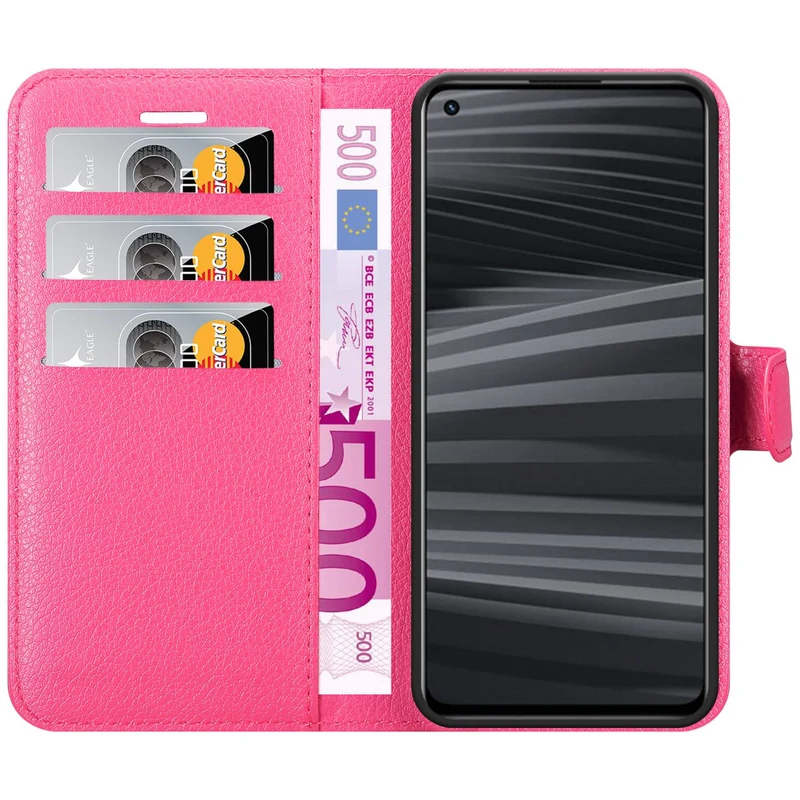 Cadorabo Hülle kompatibel mit Realme GT 2 / GT Neo 2 Schutzhülle mit Magnetverschluss, Standfunktion und Kartenfach
