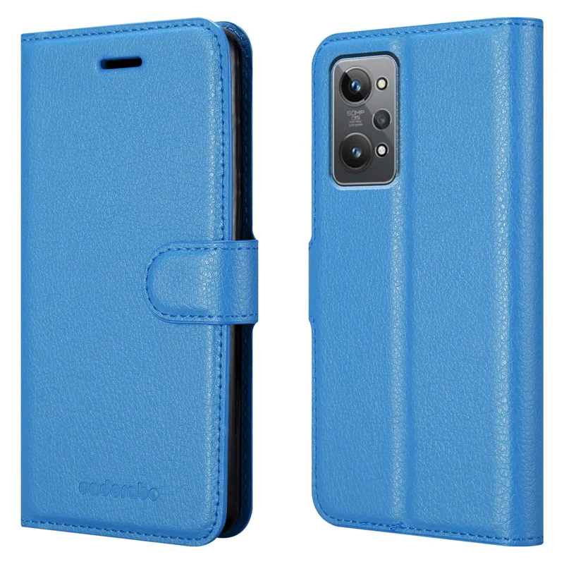 Cadorabo Hülle kompatibel mit Realme GT 2 / GT Neo 2 Schutzhülle mit Magnetverschluss, Standfunktion und Kartenfach