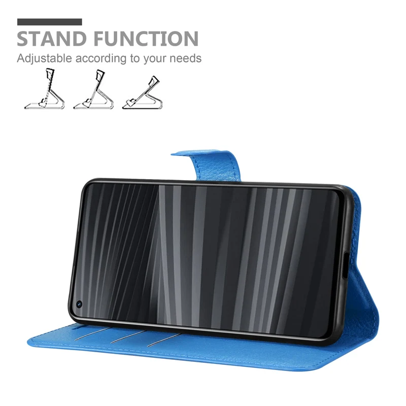 Cadorabo Hülle kompatibel mit Realme GT 2 / GT Neo 2 Schutzhülle mit Magnetverschluss, Standfunktion und Kartenfach