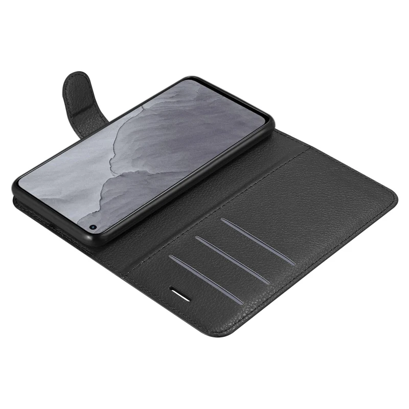 Cadorabo Hülle kompatibel mit Realme GT Master Schutzhülle mit Magnetverschluss, Standfunktion und Kartenfach