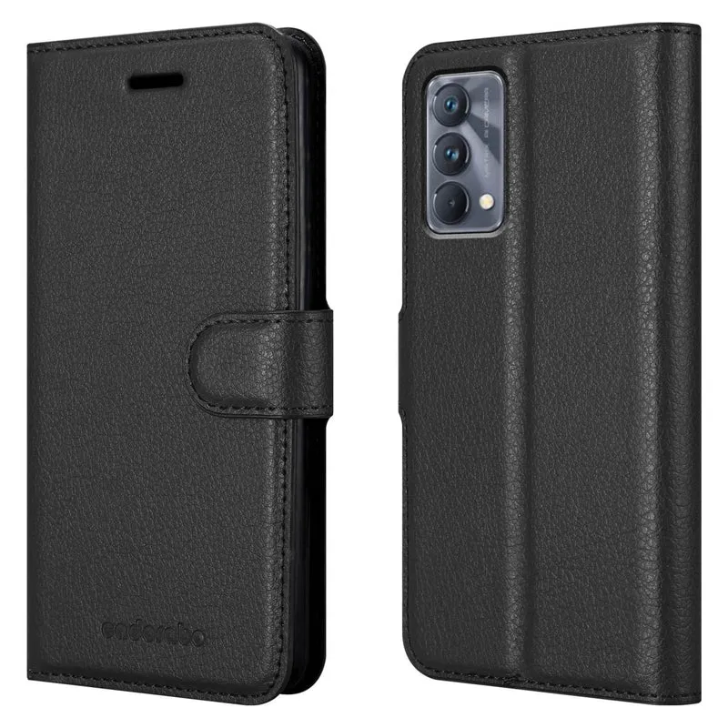 Cadorabo Hülle kompatibel mit Realme GT Master Schutzhülle mit Magnetverschluss, Standfunktion und Kartenfach