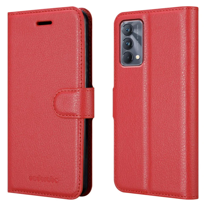 Cadorabo Hülle kompatibel mit Realme GT Master Schutzhülle mit Magnetverschluss, Standfunktion und Kartenfach