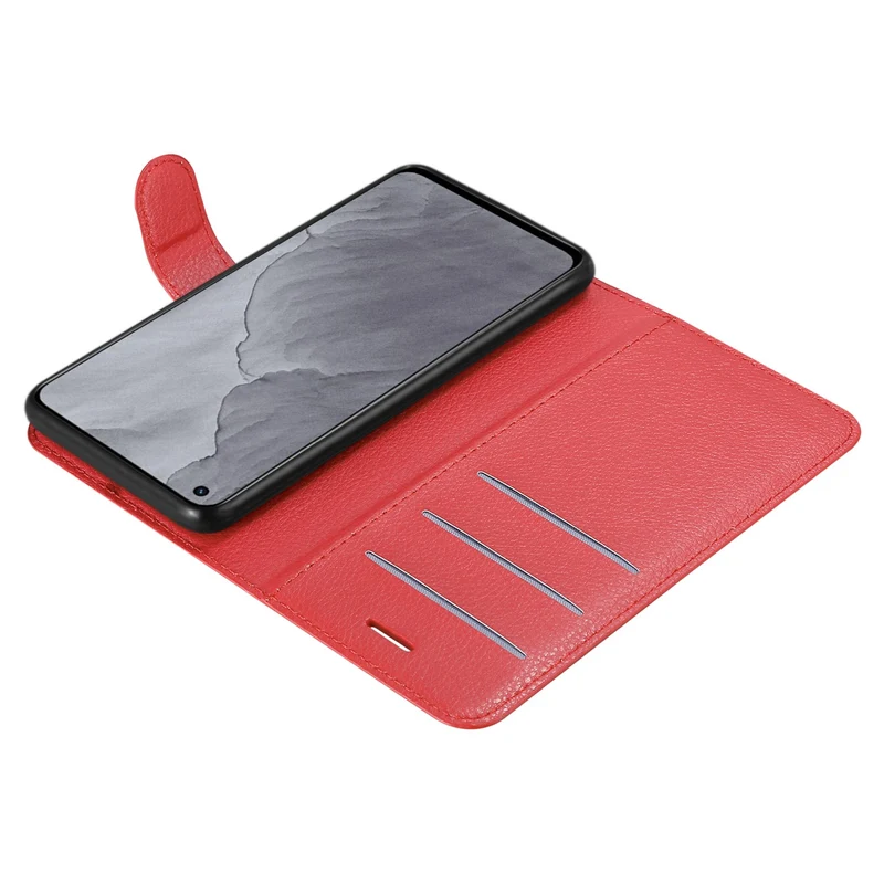 Cadorabo Hülle kompatibel mit Realme GT Master Schutzhülle mit Magnetverschluss, Standfunktion und Kartenfach