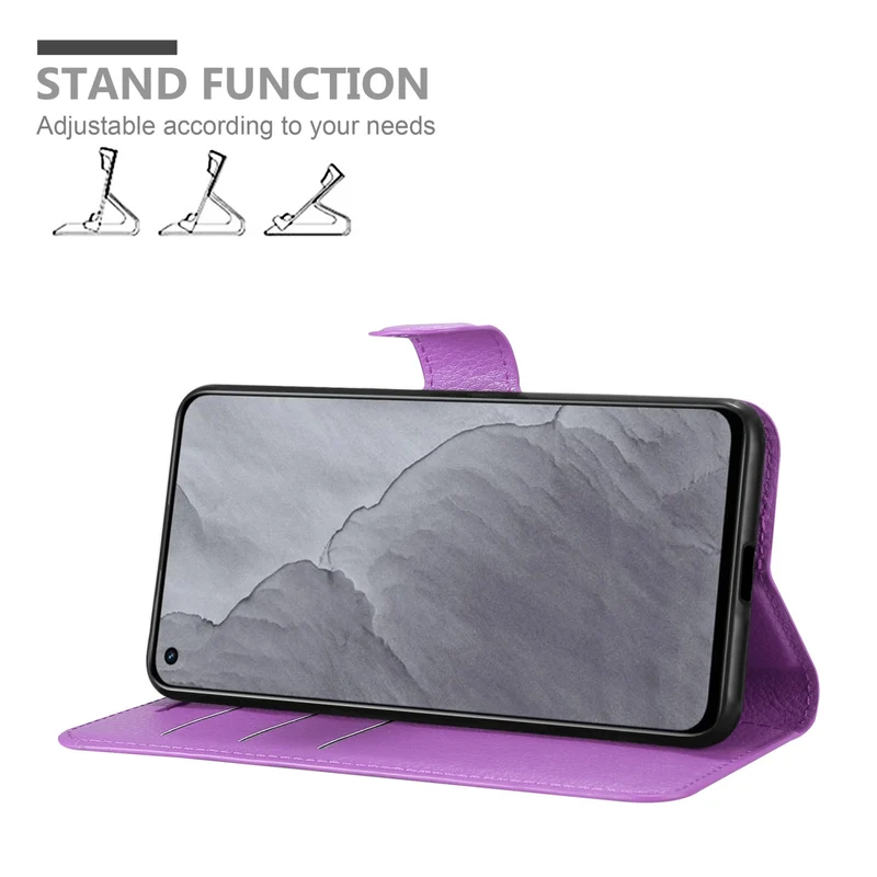 Cadorabo Hülle kompatibel mit Realme GT Master Schutzhülle mit Magnetverschluss, Standfunktion und Kartenfach